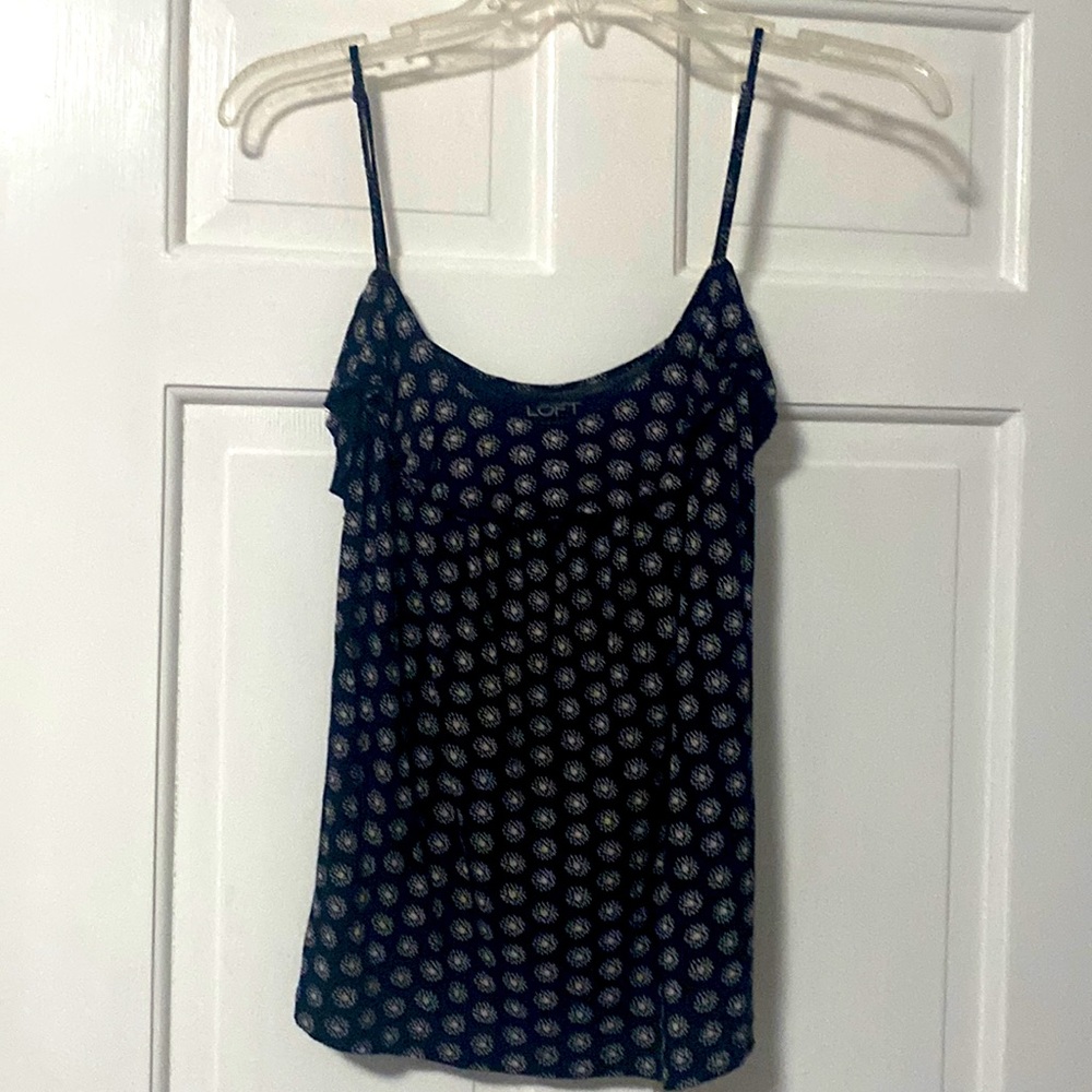 Navy blue tank top